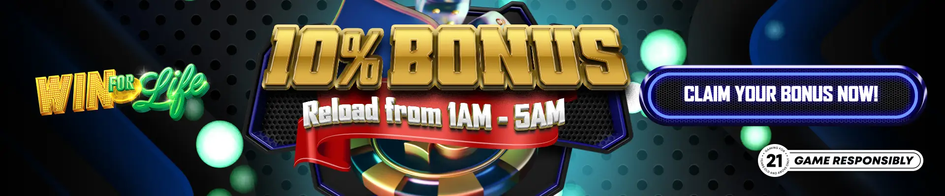 10% deposit bonus