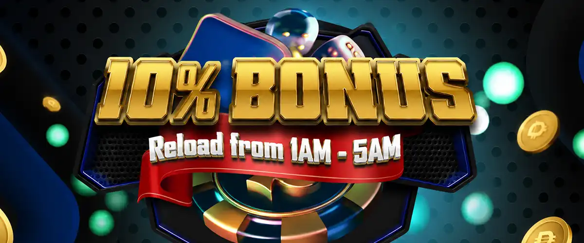 WFL88 10% Midnight Reload Bonus